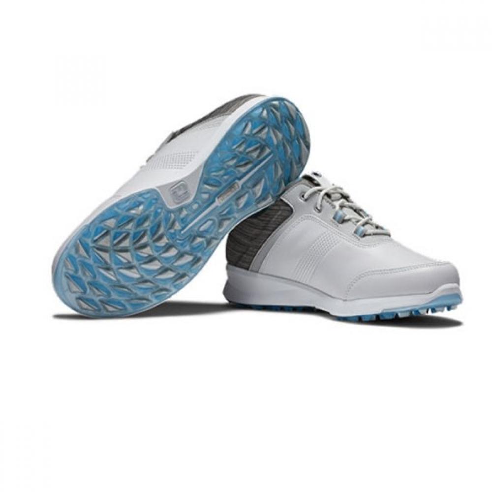 Footjoy Stratos Women Cool White Gray Ice Blue 90119