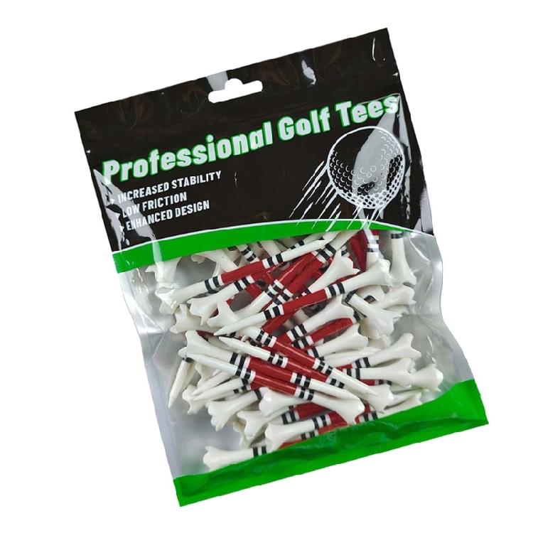 50pack Plastic Castles Golfs Tees Sport Deck Golfs Tees Replacement for Durability and Easy Identification