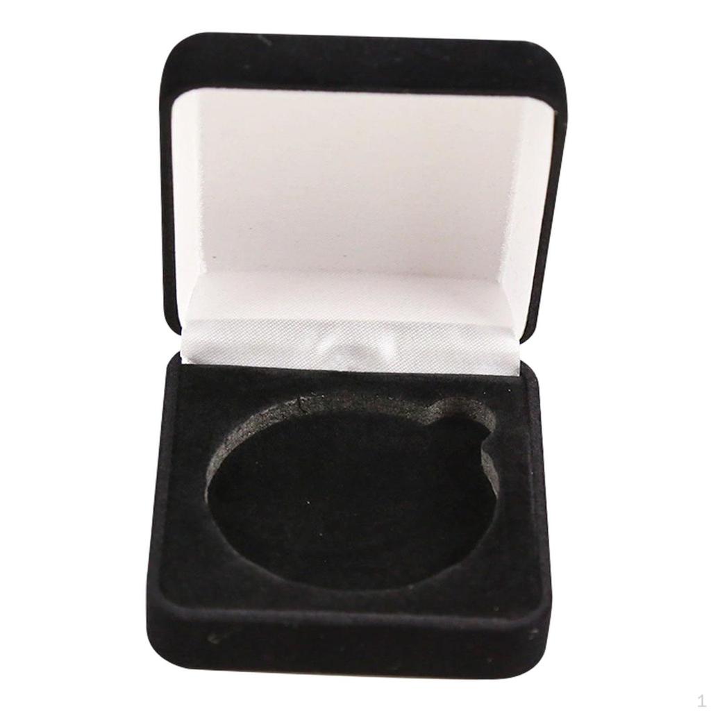 Challenge Coin Box, Commemorative Holder, Gift Box Dustproof Presentation Display for