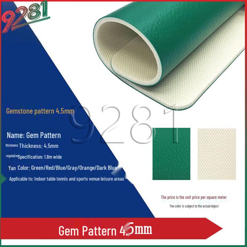 9281 PVC Indoor Soundproof Badminton Court Flooring