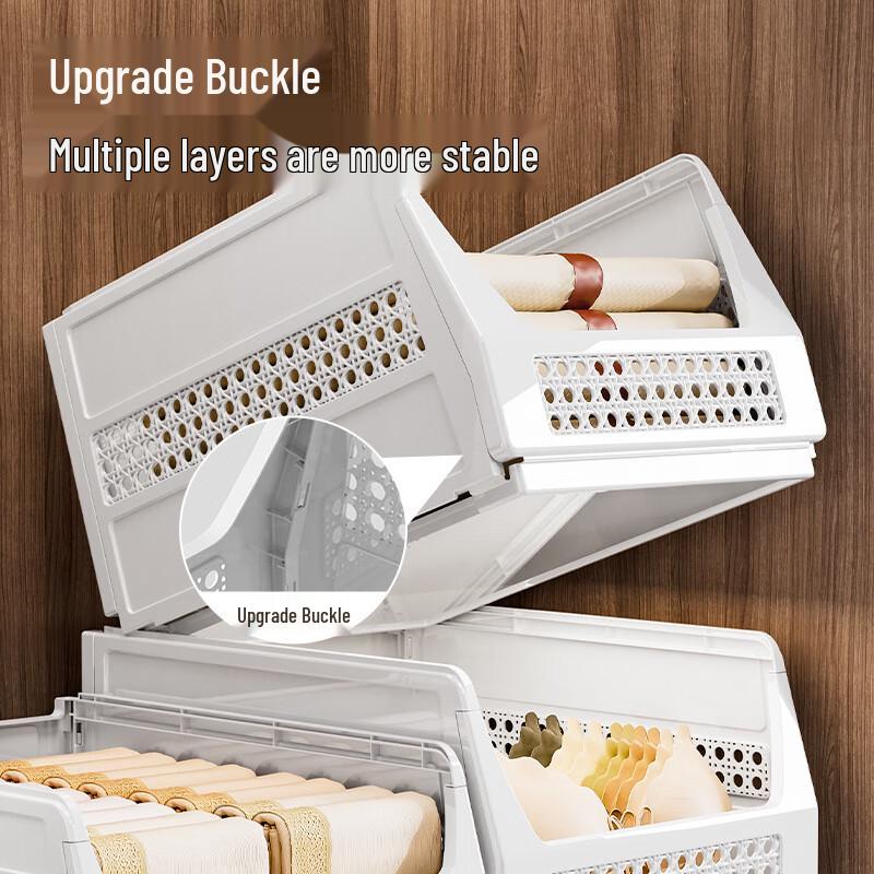 miflame Wardrobe Pull-Out Storage Basket