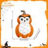 Animal Pumpkin Figurine Desktop Ornament Halloween Gift Collection Statue Sculpture for Bedroom