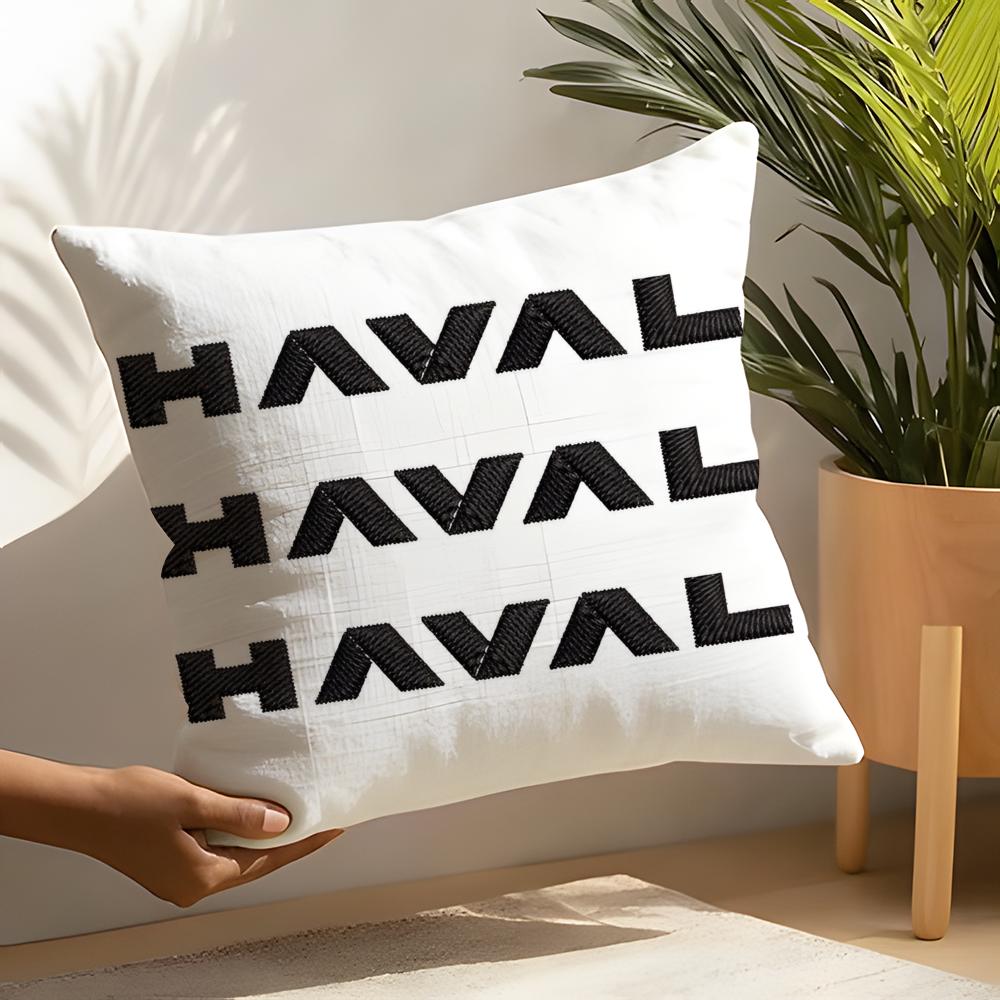 Haval Pillow Case Linen Cushion Covers For Decorative Sofa Home Pillows Case Car Chair Pillows Cases