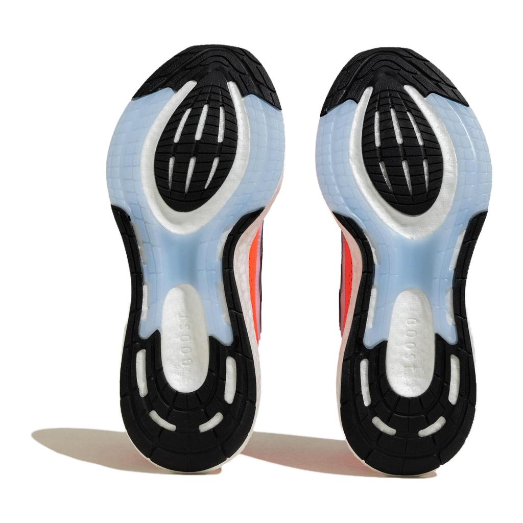 New Adidas Pureboost 22 Low Top Running Shoes Black Red Teenagers GZ2597