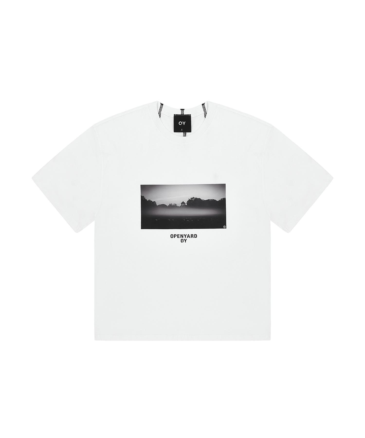Oy Silence Field Cover Stitch T-White White/2 Size