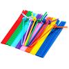 100Pcs Flexible Drinking Straws Kids Party Item Wedding Birthday Party