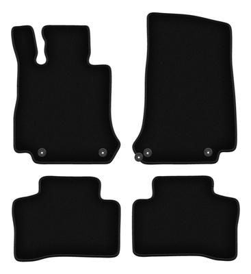 Tapis de sol BASIC en velours noir pour: Mercedes EQC N293 SUV (2019-)