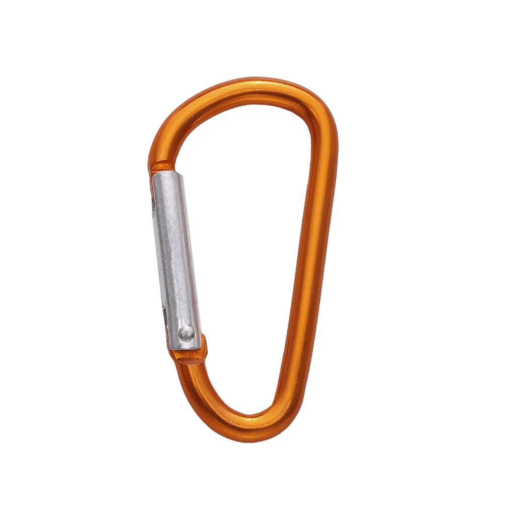 1pc Mountaineering Buckle Love Star Buckle D-Shaped Buckle Color Backpack Buckle Aluminum Keychain DIY Accessories