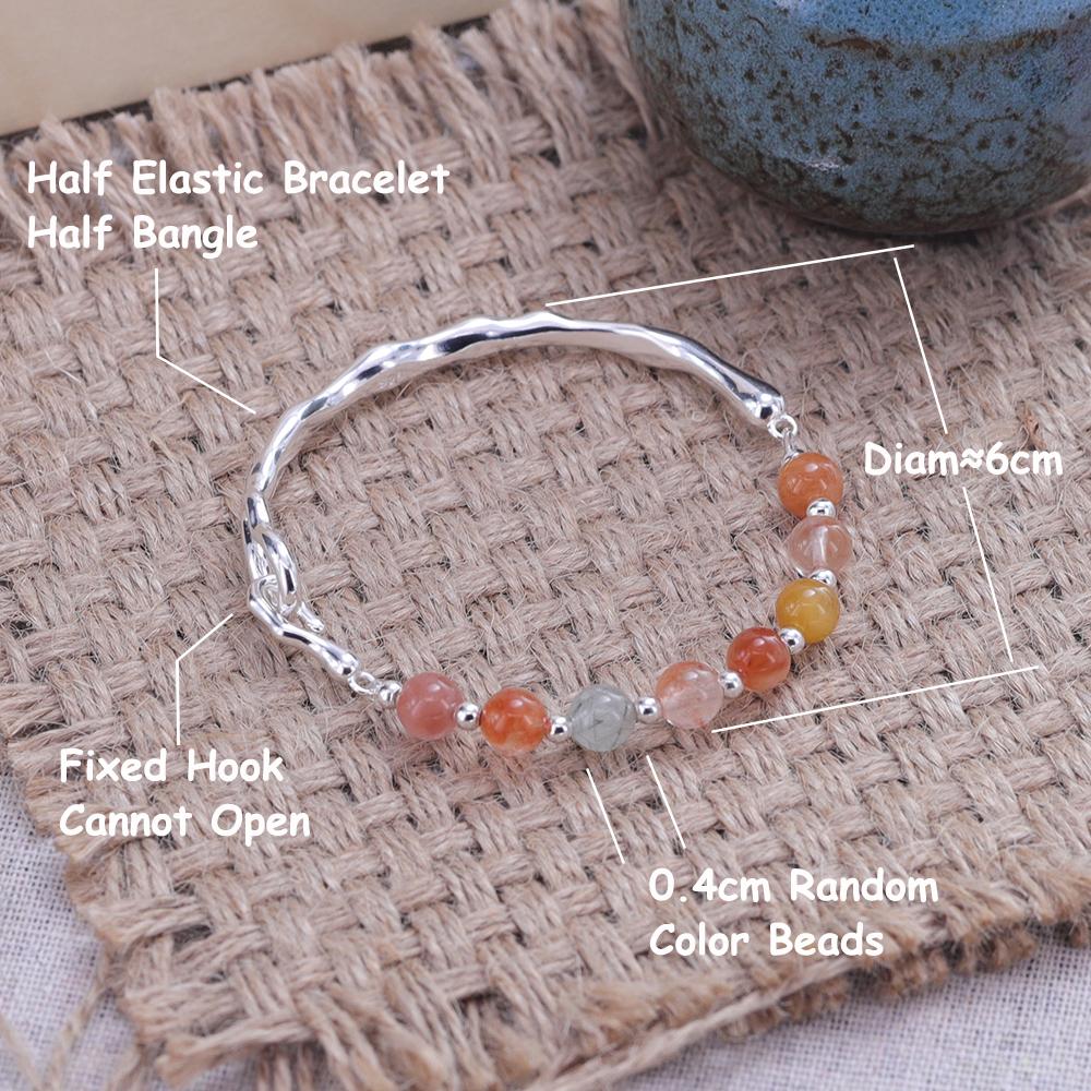 925 Silver Three-Layer Chain Circle Bracelet For Women Simple Exquisite Gift Wedding Accessories