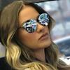 Classic Vintage Round Sunglasses Women Men Luxury Designer Punk Metal Mirror Shade UV400 Sun Glasses