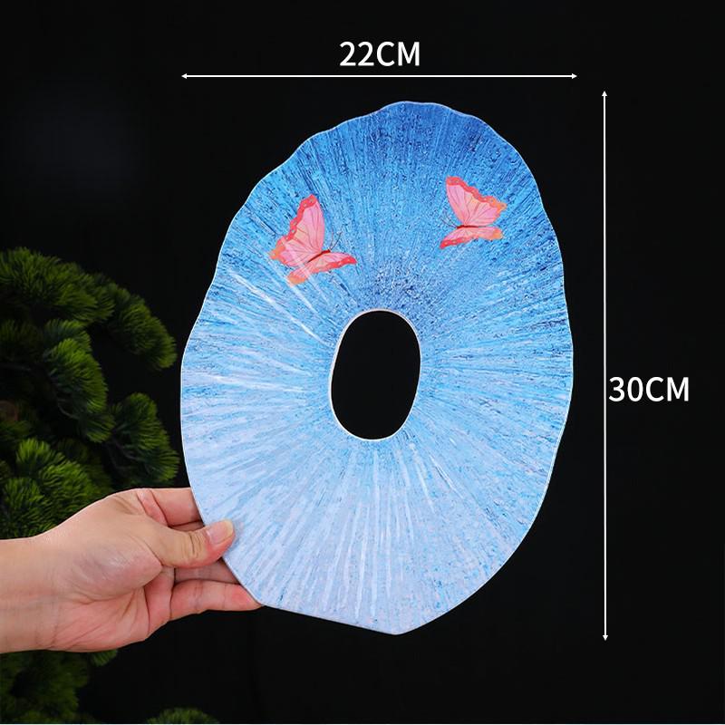 Talerz Sashimi Xianci: Wysokiej klasy ozdoby do prezentacji owoców morza - Okrągły plaster ryby do wystroju hotelowego