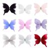 20Pcs Rhinestones Butterfly Appliques Sew On Fabric Patches Butterfly Embroidered Appliques for Sewing Craft Clothing