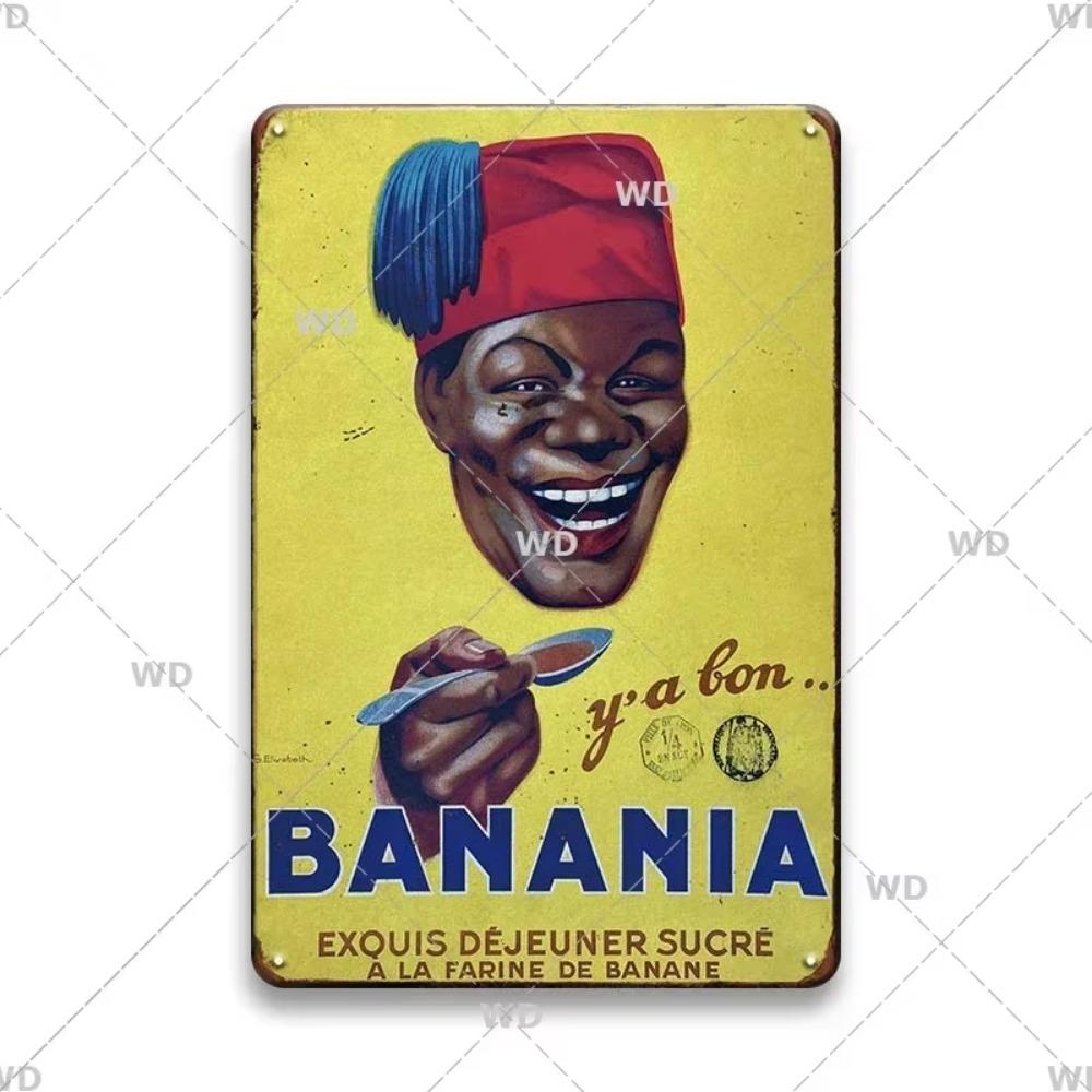 Chocolat Hot Drink Metal Poster Vintage Art Plate Signs Wall Deco Tin Sign Print Plaques Exquisite Crafts Decor Piece