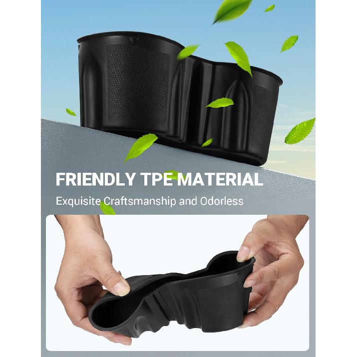 Motrobe Tesla Model Y -2024 Model 3 - Center Console Cup Holder Ert Tesla Center Console Interior Accessories (Not Fit Model Y Juniper 2025 2026