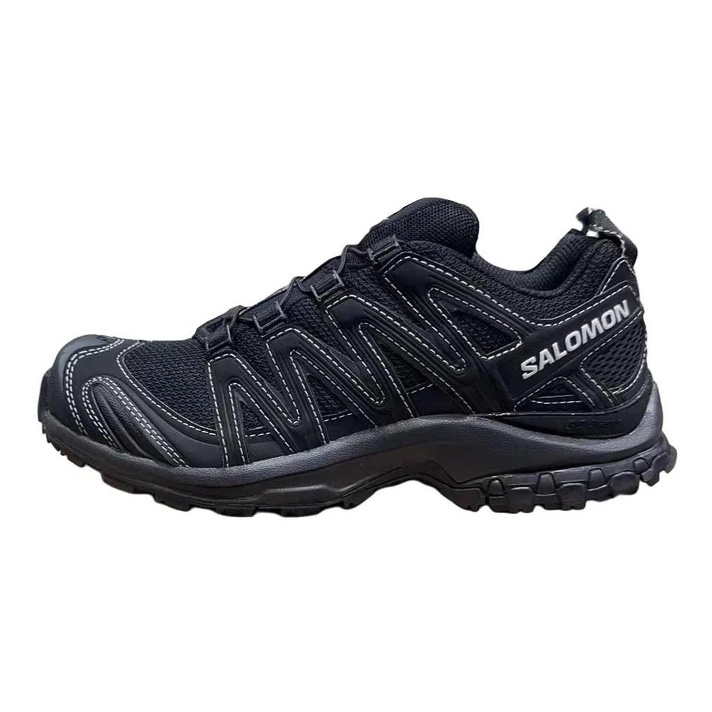 SALOMON XA PRO 3D 811 Manufacturing, Cat Paw Sweetheart Low top Outdoor Shoes Unisex Black Pink Silver 491274(Team80-S-BOX)