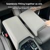 Car Leather Center Control Armrest Box Cover Trim Frame  Handrest Protection Trim For BMW X3 G45 2025  Internal Accessories