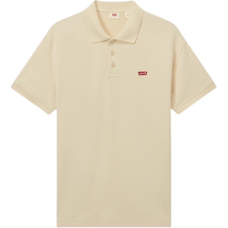 

Levis Повседневная Удобная Простая Футболка-поло с принтом логотипа с коротким рукавом Мужские футболки-поло Желтый 004KC-0004 M