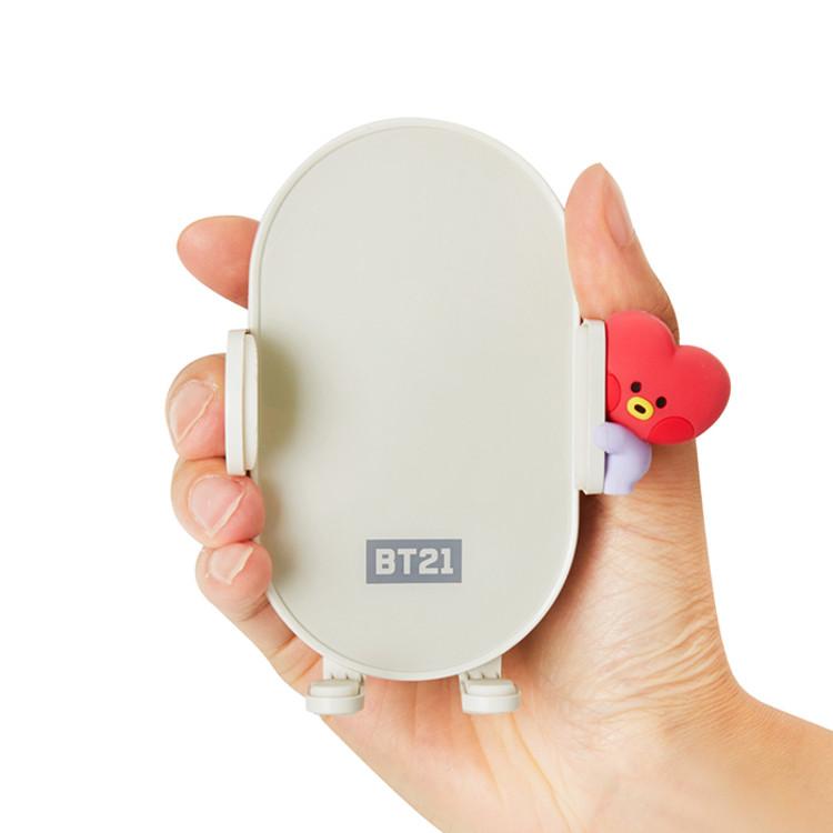 LINE FRIENDS BT21 TATA Mini Car Smartphone Fast Charging Stand