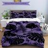3pcs Tropical Leaves Bedding Set, Breathable and Soft, Suitable for Bedroom Decor (1*Duvet Cover + 1/2*Pillowcases, No Core) yy250821122