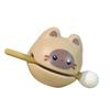 Cute Fish Drum Zen Block Resin Percussion Instrument Mind Calming Desktop Ornament Mini Animal Figurine Toy for