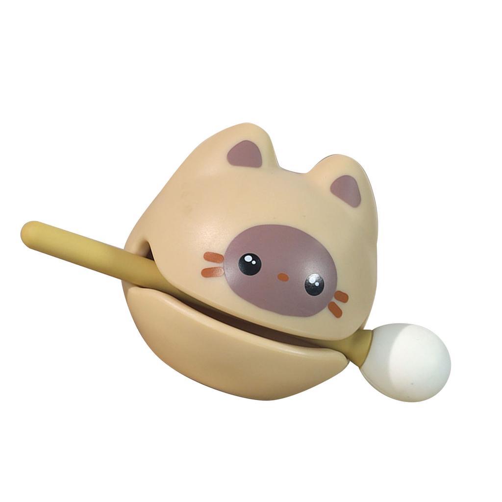 Cute Fish Drum Zen Block Resin Percussion Instrument Mind Calming Desktop Ornament Mini Animal Figurine Toy for