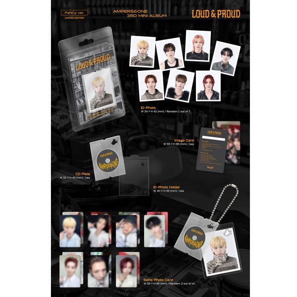 (FANCY VER. LIMITED EDITION) AMPERS&ONE [LOUD & PROUD] 3rd MINI ALBUM