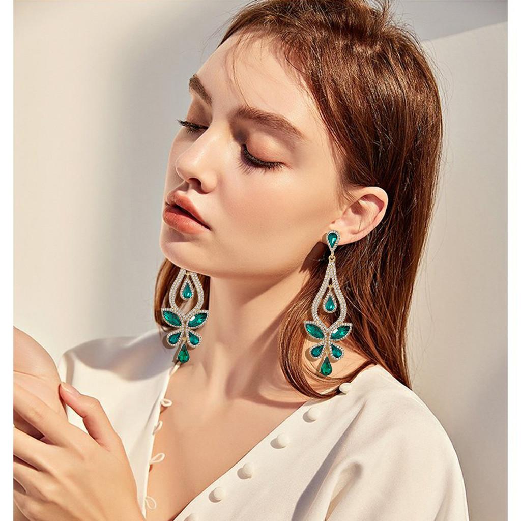 Classic Water Drop Earrings For Women With Sparkling Cubic Zirconia Summer Fashion