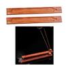 2pcs Wood Incenses Holder With Adjustment Angles Aromatherapies Incenses Holder Great for Office or Home Decoration