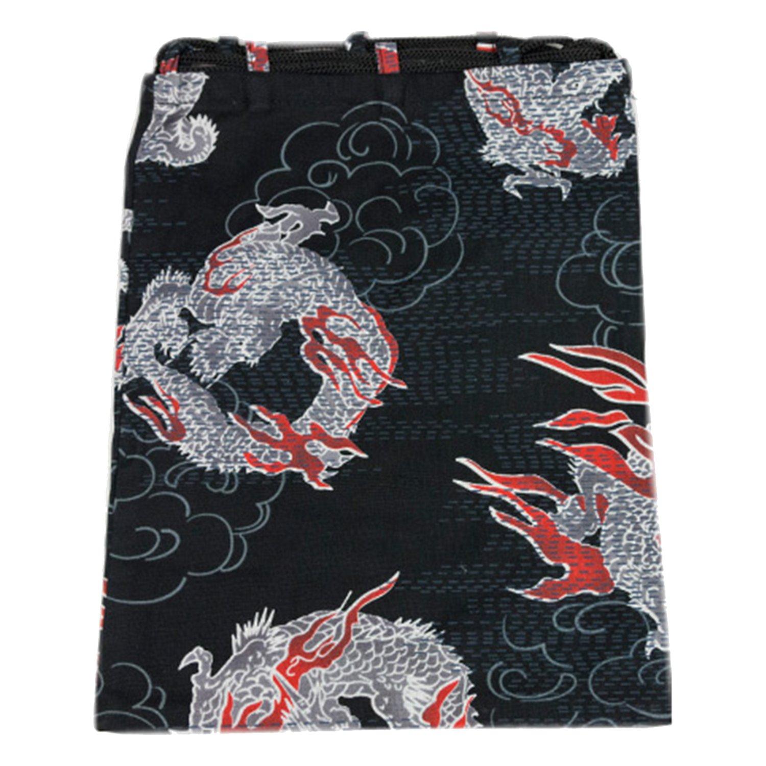 

Мешок на кулиске для традиционных японских размеров 12 и [KYOETSU] юката, с рисунком, 13, мужской (Размер 13-3. Унрю)