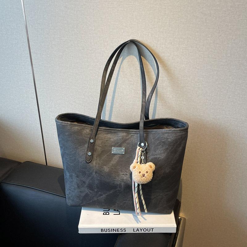 Large Capacity Commuter Tote Bag New Versatile Fashion Shoulder Underarm Bag Handbag