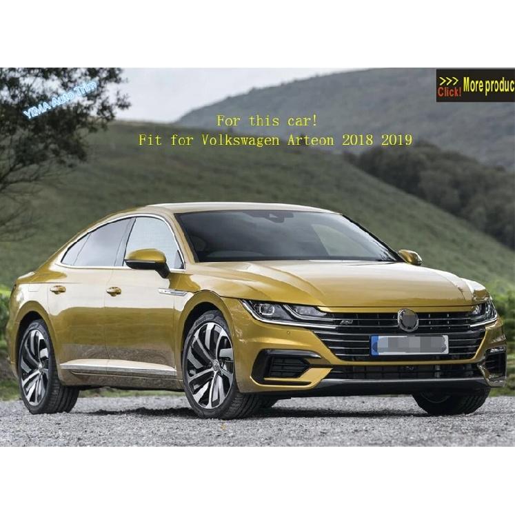 LHD For Volkswagen Arteon 2018 - 2024 Stainless Steel Center Control Gear Shift Panel Decoration Cover Trim Interior Accessories