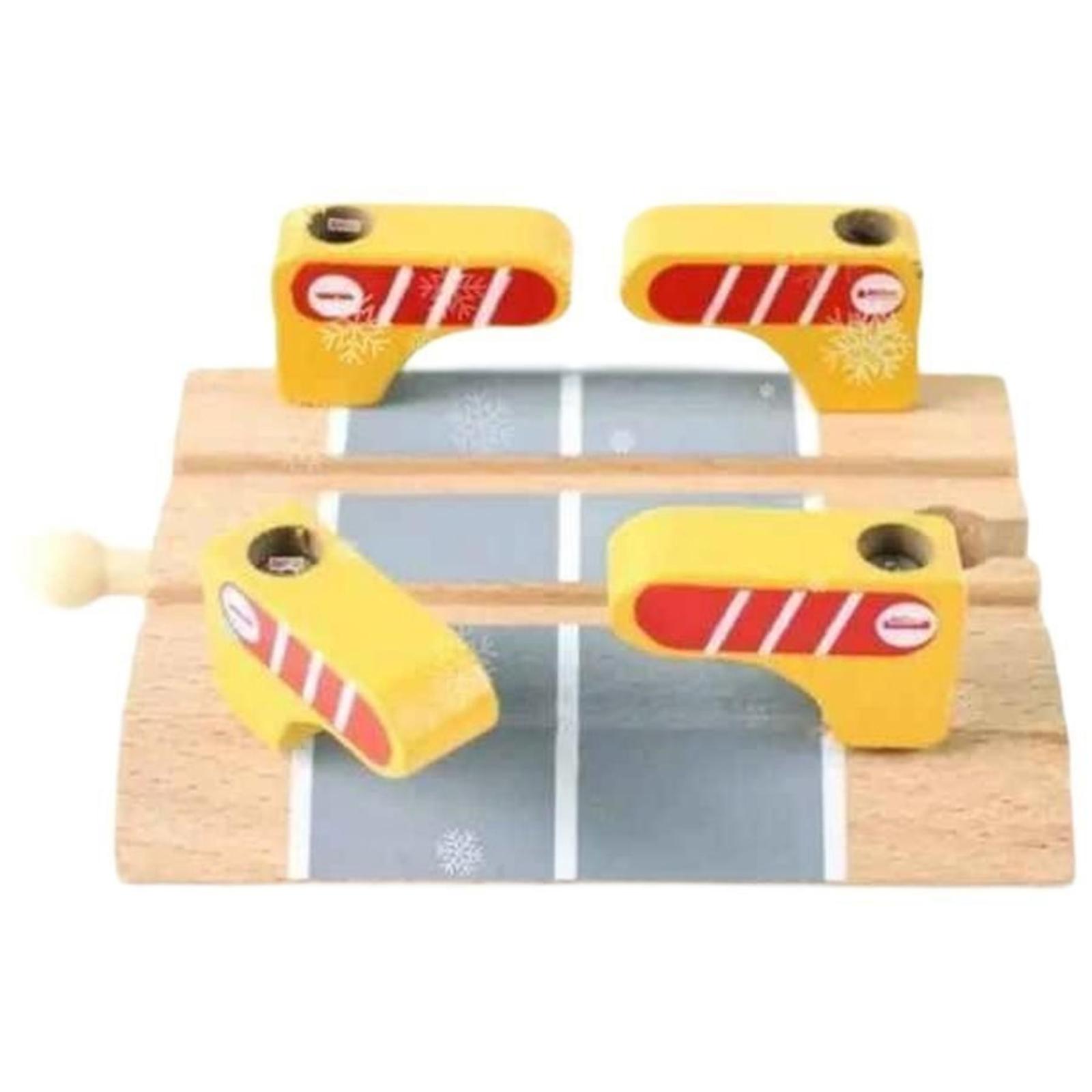 

Unique wooden railway crossing with One Size