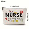 6pcs Nurse Cosmetic Bag Nurse Survival Kit Travel Stroge Bag