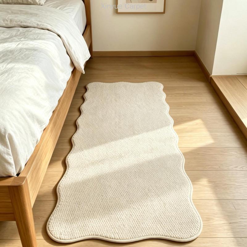 Non-Slip Wear-Resistant Sisal-Style Rug for Bedroom, Living Room, and Coffee Table - Easy-Care and Durable