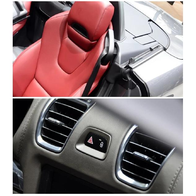 For Mercedes Benz SLK SLC Class W172 2011-2020 Car Convertible Rear Platform Cover Convertible Top Hinge Cover Trim 1726903800