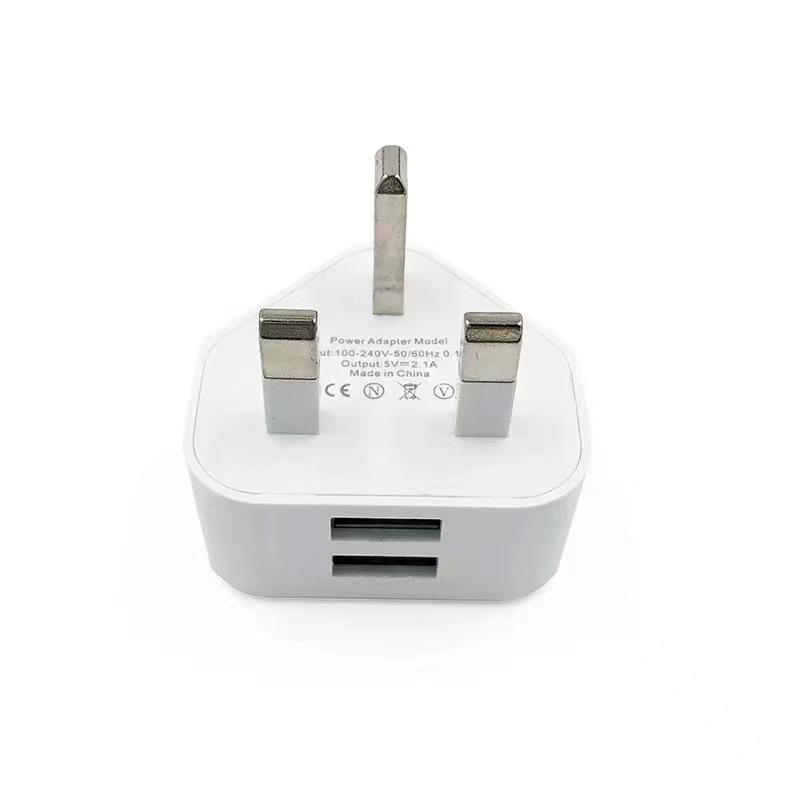 5V1A Charger with British Standard Plug, Hong Kong Style, Single USB Port