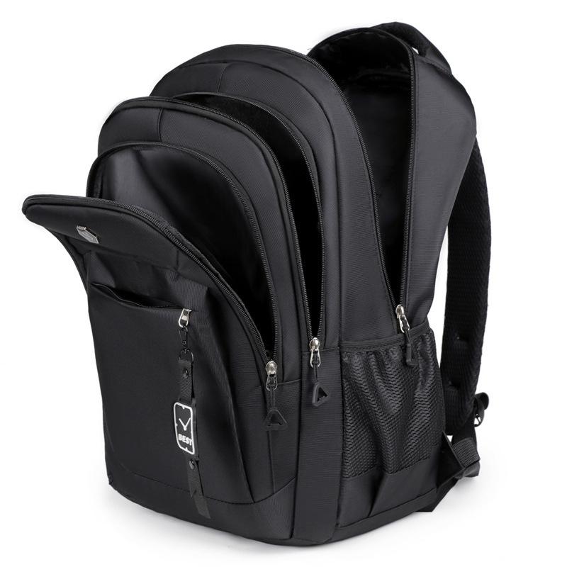 New Backpack, Junior High School Leisure Student Schoolbag, Simple Large-capacity Travel Computer, Business Backpack