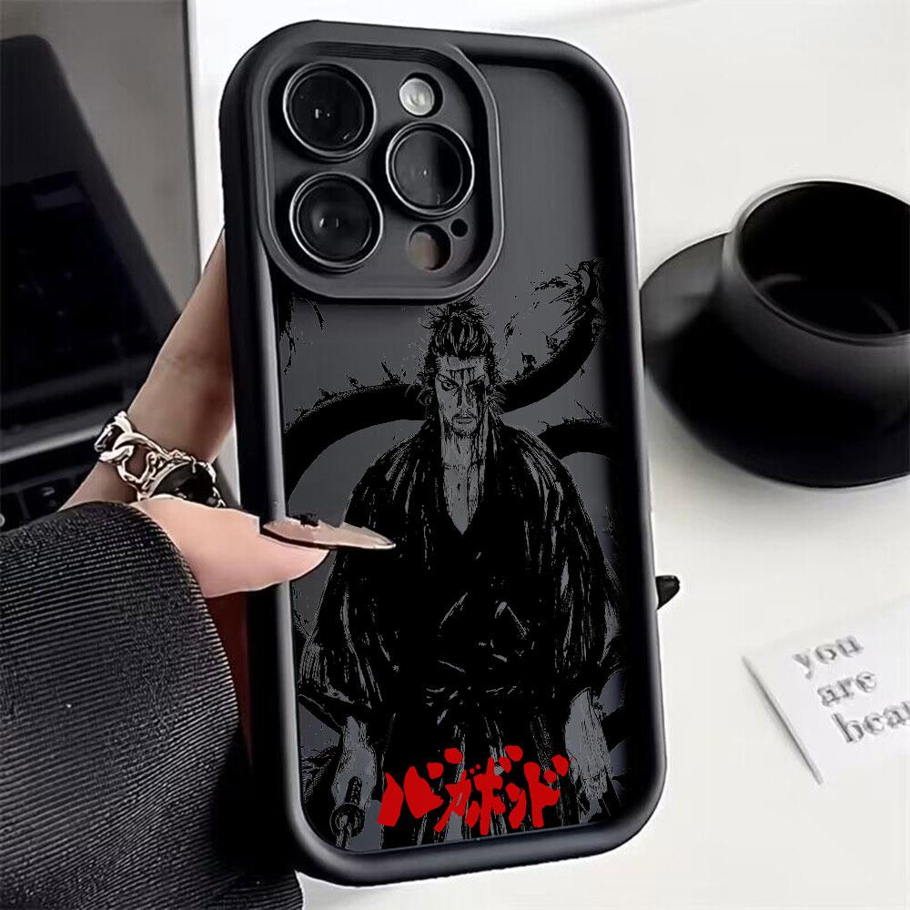Japanese Anime Vagabond Samurai Phone Case for Motorola Moto Edge G15 G24 50 G35 G34 E14 G75 G PLAY G85 60 Neo Fusion Pro 4G 5G