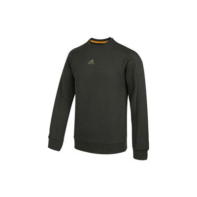 Crew Neck Sweatshirt With Logo Men Sweatshirt Dark-Earth-Brown HD0350