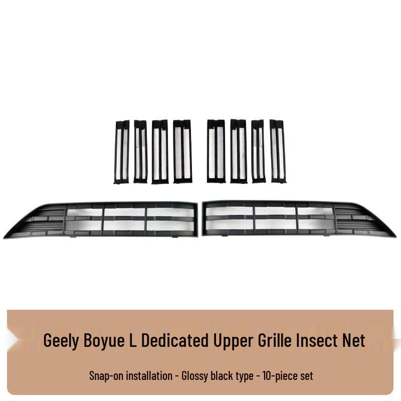 Clip-on Insect Protection Net for Geely Boyue L Front Grille