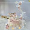 Simulation Fruit Cake 6/8 Inch Fake Cake Model Food Dessert Props Sweet Table Window Girl Boy Birthday Ornament Party Home Decor