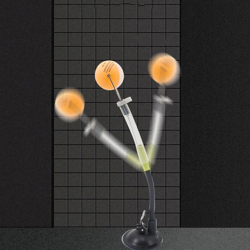 1 Pz Robot Professionale per Allenamento Tennis da Tavolo Rimbalzo Rapido Macchina per Palline Ping Pong Dispositivo per Allenamento Tennis da Tavolo