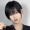 Heat Resistant Long Cosplay Wig Synthetic Anime Men Wigs Mullet Head Wigs with Bangs Party
