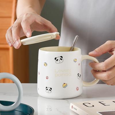 Niedliches Cartoon-Design, Kaffeetasse, Wassertasse, Kaffeetasse, Milchtasse, Frühstückstasse, Nachmittagstee