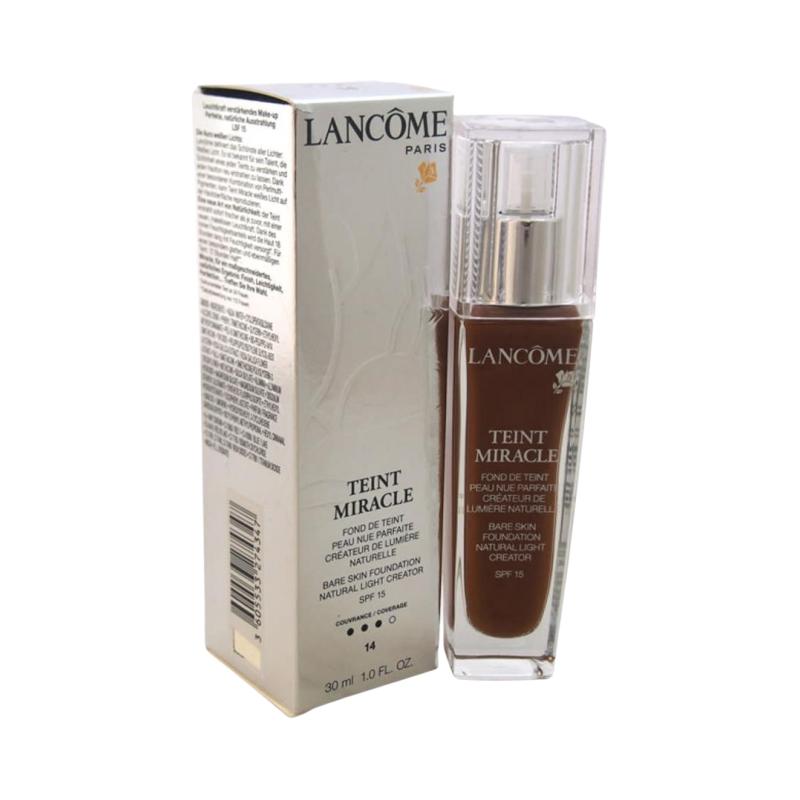 Тональная основа Lancôme для женщин Miracle Naked Skin, натуральный, безупречный, 30 мл розовый