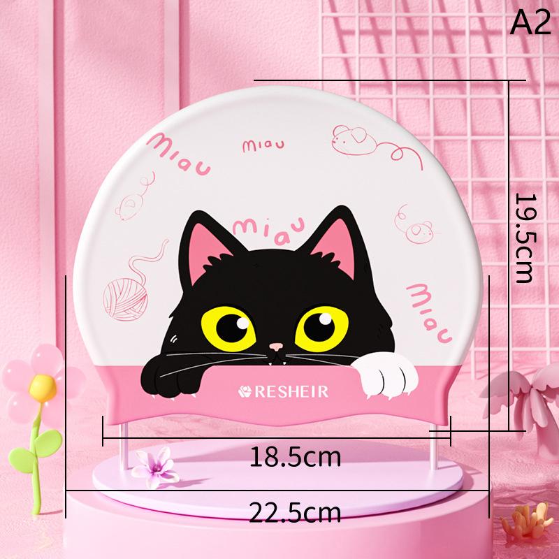 Kreslené plavecké čepice Vodotěsné Tištěné Roztomilé Dětské Plavecké Čepice Pro Chlapce A Dívky Ochrana Uší Plavecká Čepice Bazénové Doplňky