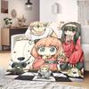 SPY×FAMILY Flannel Blanket Printed Design For Bedroom Sofa Bed Chair Travel Picnic -HE1