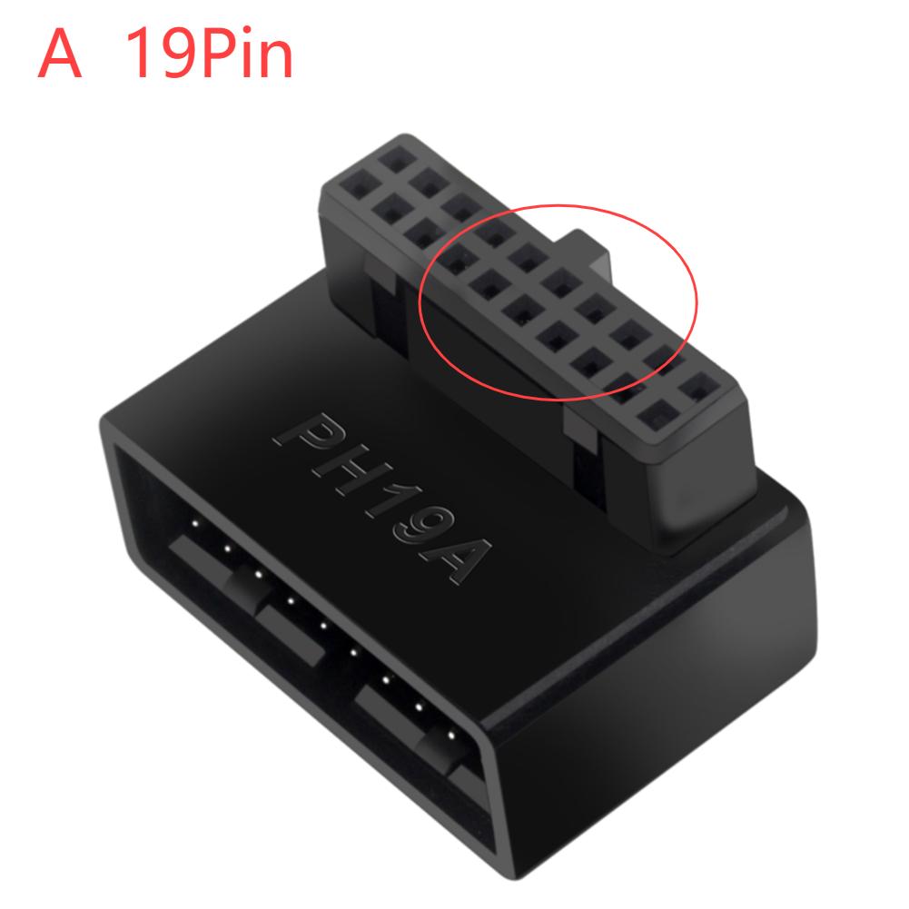 ATX 24 Pin to 90 Degree Power Plug Adapter Mainboard Motherboard Power Supply Cable Connectors Modular for Power Supply Cables