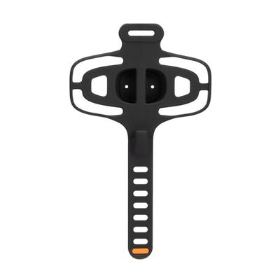 Silicone Bike Phone Mount with Adjustable Strap Shockproof Stable Smartphones Holder Universal Compatibility Black