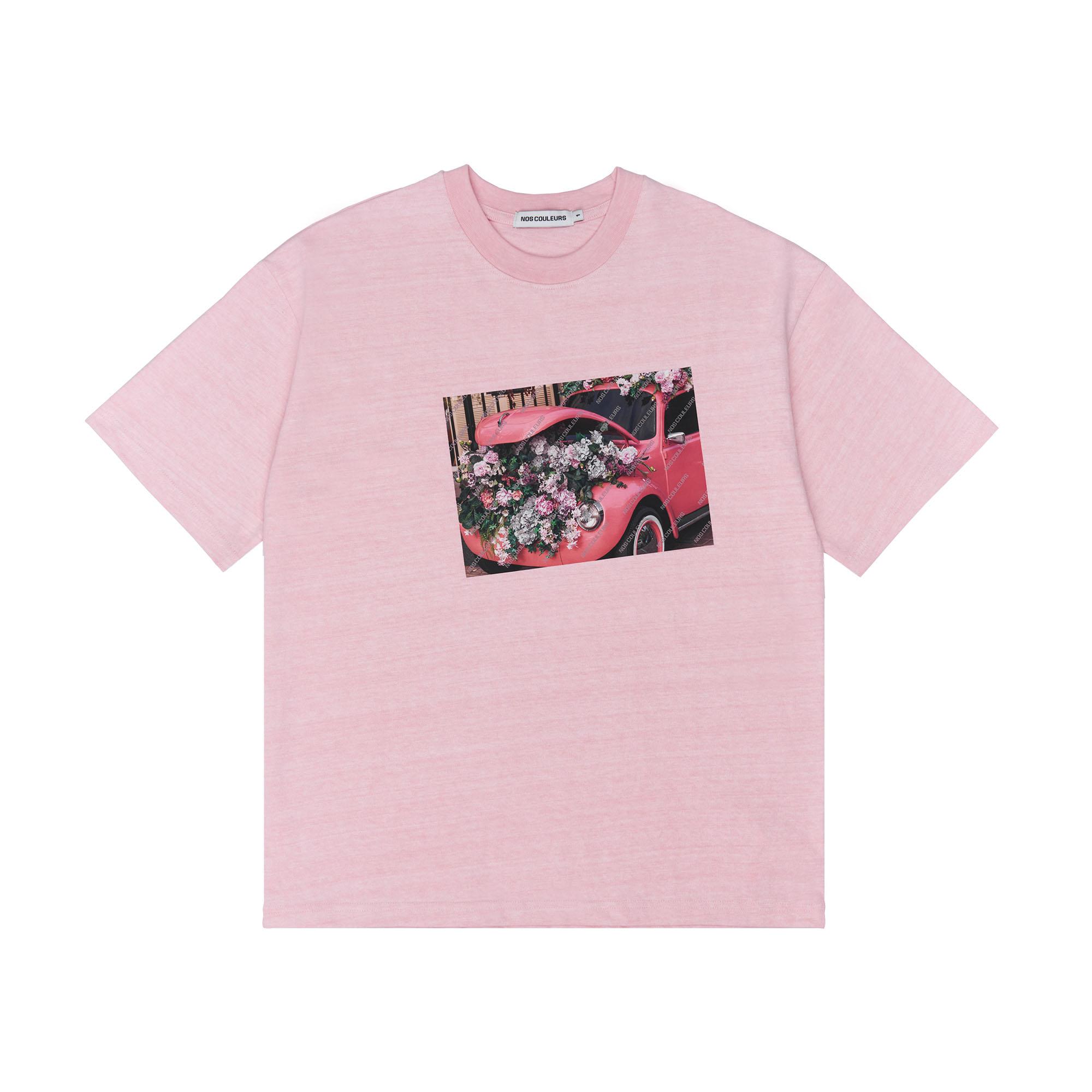 Nocoolers Watermark T-Shirt Pink 1